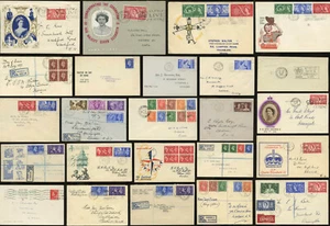GB Pre 1960 FIRST DAY COVERS FDCs POSTMARKS etc ..EACH PRICED - Picture 1 of 49