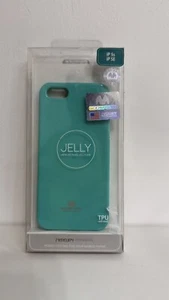 GOOSPERY Pearl Jelly for Apple iPhone SE/5/5S Slim Thin Rubber Case - Mint - Photo 1 sur 2