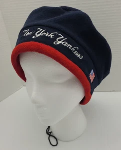 NY Yankees Souvenir Beret 1 Year Anniversary 9/11 Attacks Game 9/11/2002  - Bild 1 von 9