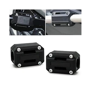 For Universal Motorcycle Engine Guard Bumper 22mm 25mm 28mm Plastic Protector - Picture 1 of 7