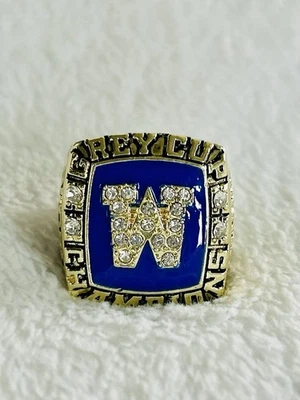 1962 Grey Cup Champions Ring, Winnipeg Blue Bombers, Canadian Football - Image 1 of 3