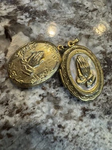 Lote de 2 medallones de oración religiosa - Imagen 1 de 6