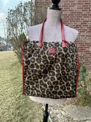 Brighton Tote Nylon Animal Print - Image 1 of 4