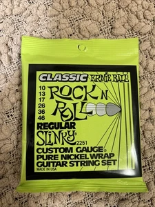 2251Ernie Ball Regular Slinky Classic Pure Nickel Electric Guitar Strings, 10-46 - Picture 1 of 2