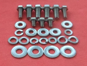 MGA 1500 & 1600 FRONT ( TIMING ) COVER fasteners in  STAINLESS STEEL . - Picture 1 of 1