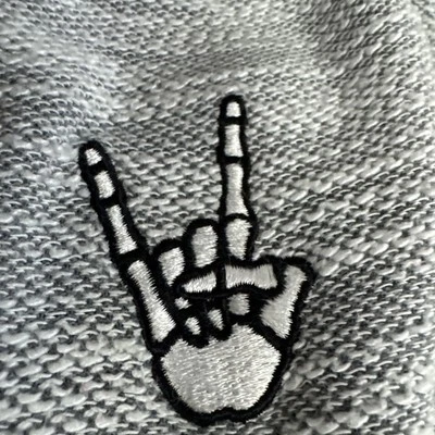 Dikotomy - Sudadera con Capucha - Gris Tejido/Ajuste Estándar/Capucha Cordón/Bolsillo M Foto 1 de 4