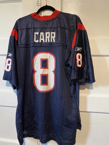 Houston Texans David Carr #8 NFL Reebok Football Jersey Size Medium Cover