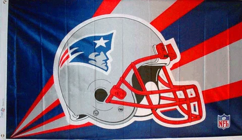 NEW ENGLAND PATRIOTS HELMET 3X5 FLAG #1 Quality Genuine NFL Licensed Cover