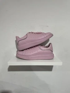 Alexander McQueen Leather Zip Size 44 Preowned - Picture 1 of 4