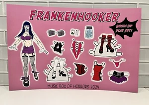 Frankenhooker Dress Up PlaySet Poster 11x17 Spieluhr des Grauens 2024 zu lustig! - Bild 1 von 11