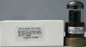JAN-CHS-5932 Sylvania Dual "D" Getter Made in USA Amplitrex getestet - Bild 1 von 8
