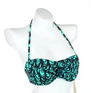 Profile by Gottex 128220 multi-color halter bikini top swimwear size 12 - Picture 1 of 3