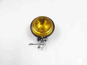 1x 3.5" Spot Light Yellow Lens & Halogen Bulb For Jeep Car Bike Scooter #17-41 - Picture 1 of 6