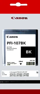 Canon PFI-107BK original, Canon ImagePrograf iPF670, iPF680, iPF685, iPF770, iPF - Imagen 1 de 1