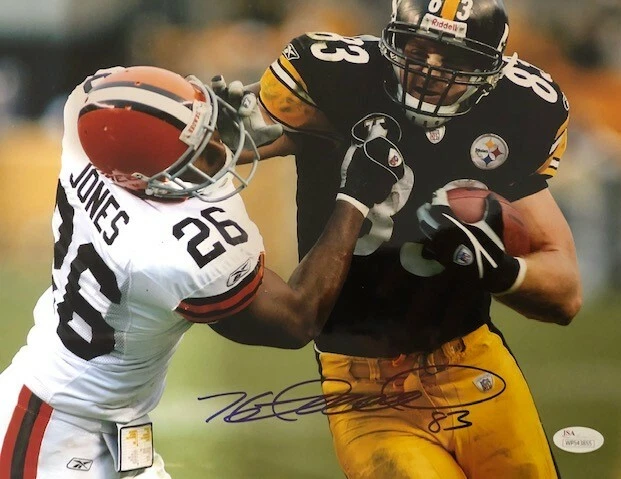 Autographed Heath Miller 11x14 Pittsburgh Steelers Photo with JSA COA - Image 1 of 1