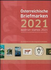 Österreich Briefmarken-Jahrbuch 2021 komplett postfrisch mit 4 Buntdrucken
