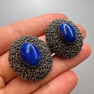 Preciosos Pendientes Mujer Vintage Fabricados en Plata de Ley 925 20.1gr - Imagen 1 de 8