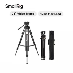 SmallRig AD-80 FreeBlazer Heavy-Duty Aluminum Tripod 75" Camera Tripods - 4163 - Picture 1 of 12