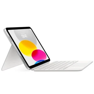 USED - GENUINE APPLE IPAD 10TH GENERATION SMART MAGIC KEYBOARD FOLIO CASE WHITE - Picture 1 of 8