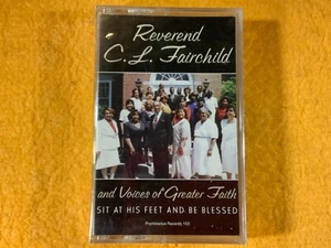 N6-6 REVEREND C.L. FAIRCHILD Sit At His Feet And Be .. SEALED .. GOSPEL .. 1995 - Bild 1 von 5