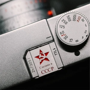 Soviet CCCP Theme Hot Shoe Cover Camera Alloy Cover For Nikon Fujifilm Pentax - Picture 1 of 12