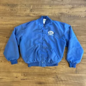 Bomber vintage anni 70 Silver Springs rafano - adulto taglia large/XL - Foto 1 di 8