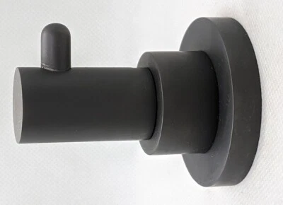 California Faucets Tiburon 2 3/8" Montaje en Pared Gancho de Bata Única 65-RH-CB/CARBONO Foto 1 de 4