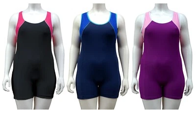 ACCLAIM Braga Ladies Classic Fit Boy Leg Swimming Costume Lined Front 2025 - Image 1 of 4