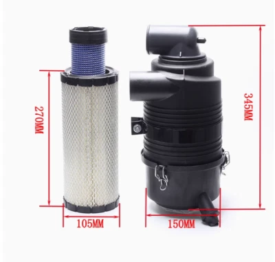 For Hitachi 55 CAT 305 Air Filter Housing Assembly FOR  yanmar 88 Engine - Image 1 of 3