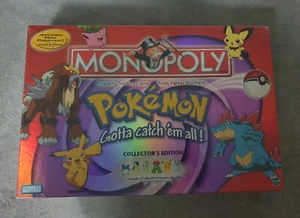 Pokemon Collector's Edition Monopoly 2001 Gold & Silver SEALED - Picture 1 of 11