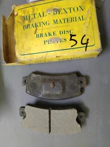 AUTOBIANCHI A112 1 SERIE PASTIGLIE FRENI NUOVO EPOCA METAL BEXTOX - Bild 1 von 1