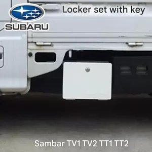 Sambar TV1 TV2 TT1 TT2 Subaru Genuine Locker Set Tool Box with Logo L0067TC700 - Picture 1 of 2