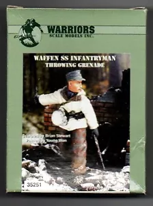WARRIORS SCALE MODELS 35251 - WAFFEN SS INFANTRYMAN - 1/35 RESIN KIT - Bild 1 von 1