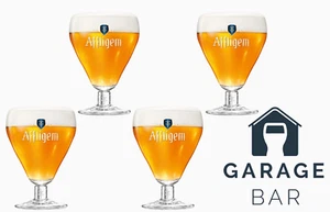 Set Of 4 Affligem Beer Glasses Half Pint 33cl Brand New - Picture 1 of 2