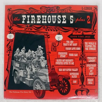 FIREHOUSE FIVE PLUS TWO THE FIREHOUSE F GOOD TIME JAZZ L12010 US LP - Image 1 of 2