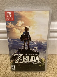 Caja Original Estuche Repuesto Nintendo Switch Legend of Zelda Breath of the Wild - Imagen 1 de 4