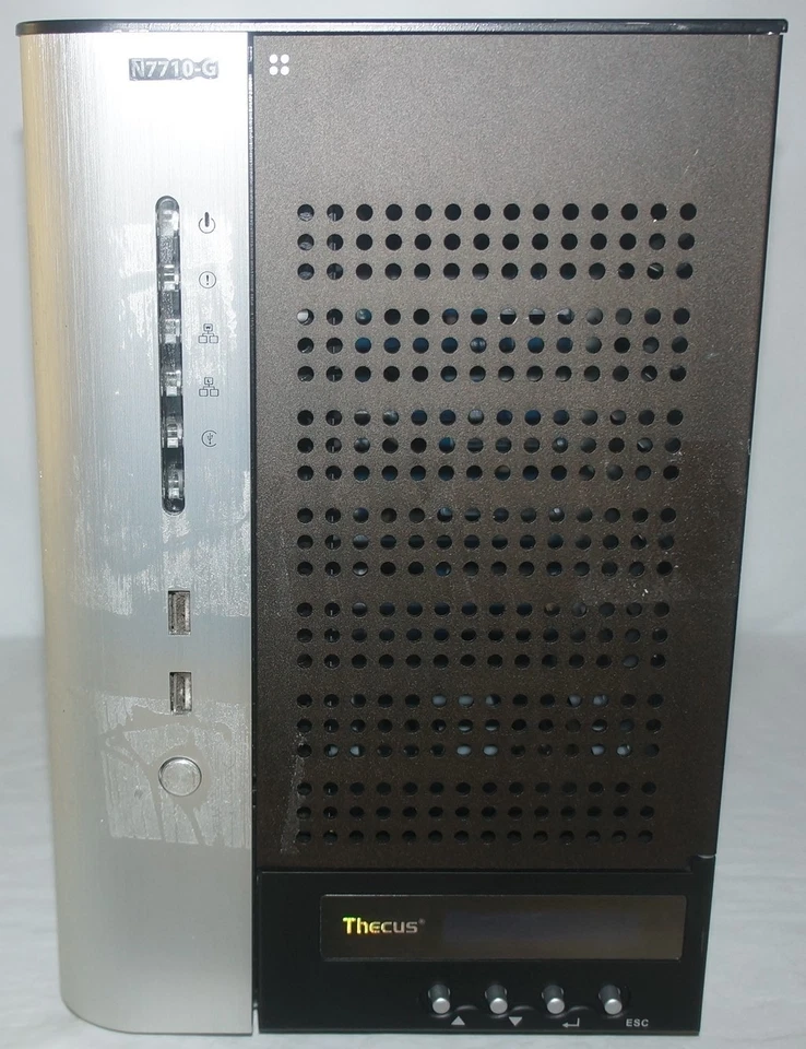 Thecus N7710-G NAS Server w/7 bay NAS and 10Gb Ethernet, Intel Pentium G850 4GB - Image 1 of 4