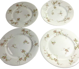 Theodore Haviland Limoges France Pink Spray Vintage 7 1/2” Salad Plate - Picture 1 of 13