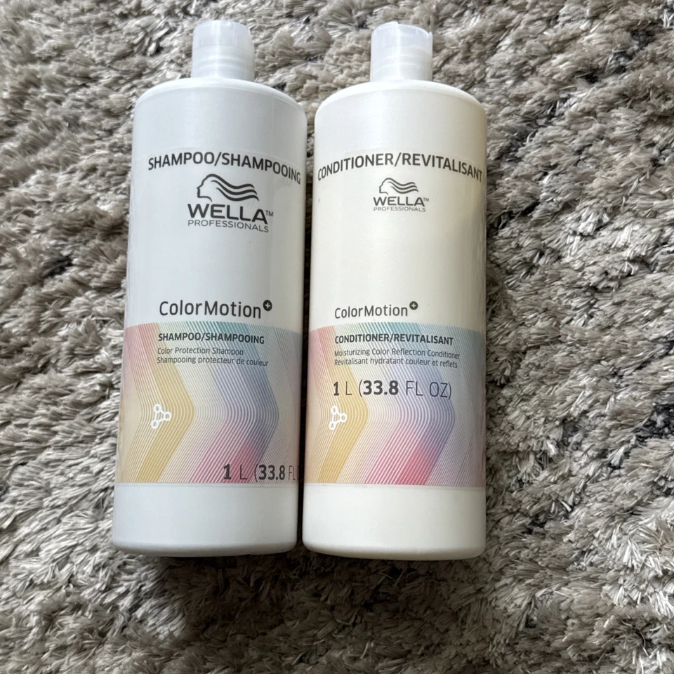 Wella ~ ColorMotion ~ Shampoo and Conditioner Duo ~ 33.8 Fl Oz. - Image 1 of 1