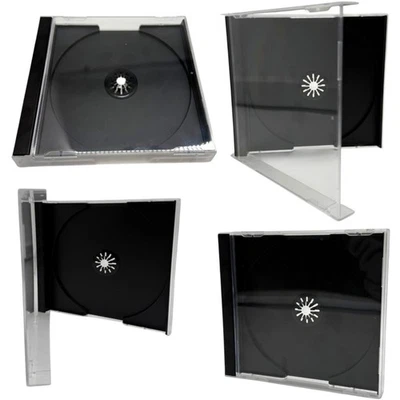 PSX PAL Disc Size PS1 Compatible UK Made Game Protection Replacement Jewel Cases - Image 1 of 4