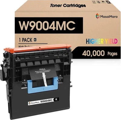 MasaiMara W9004MC Black Compatible Toner HP LaserJet Managed E60065x E60055dn... - Image 1 of 4