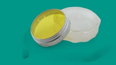 Creative yellow photo filter JS-17 32mm for early Smena camera T-43 lens - Image 1 of 4