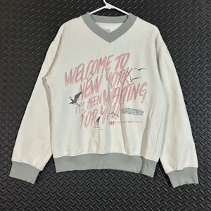 Taylor Swift 1989 Taylors Version Sweatshirt Beige Welcome To New York Gr. M - Bild 1 von 7