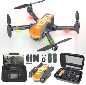 Kingull G9 GPS Drohnen mit Kamera 4k Professional für Kinder & Erwachsene, unter 249g - Bild 1 von 7
