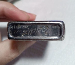 Zippo Feuerzeug 17 1977 Gravur Vintage - Bild 1 von 7