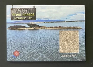 2025 Autógrafos Históricos Segunda Guerra Mundial Segunda Guerra Mundial Reliquia de Suciedad Pearl Harbor/150 - Imagen 1 de 2