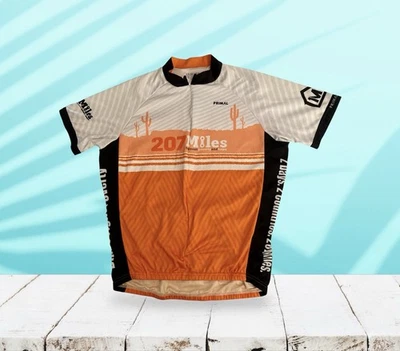Camiseta de ciclismo para hombre Primal 207 millas talla L Foto 1 de 2