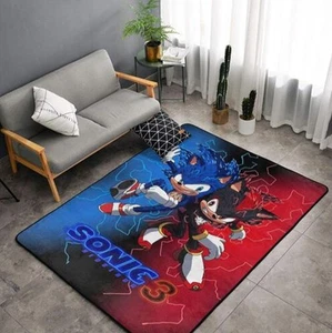 Sonic 3 The Hedgehog Teppich rutschfest waschbar Teppich Gamer & Kinderzimmer 40" x 60" - Bild 1 von 7