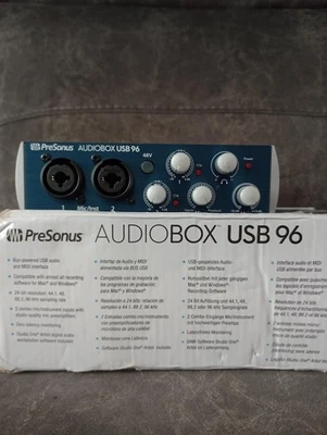 PreSonus AudioBox USB 96 Audio Interface - Box & USB Cable - Used Good Condition - Image 1 of 3