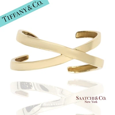 Tiffany & Co. 18K(750) Solid Yellow Gold Paloma Picasso Cuff Bangle Bracelet - Image 1 of 4